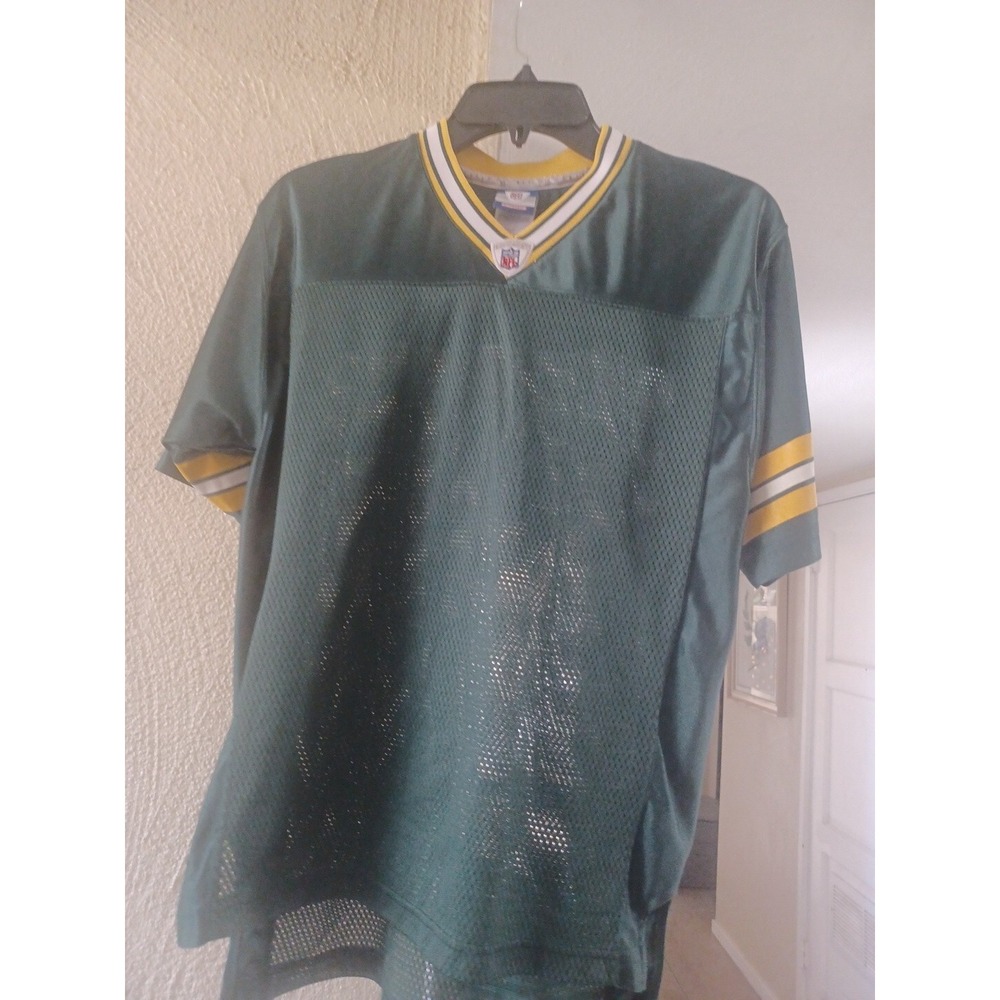 Brett Favre #4 Green Bay Packers Jersey Reebok NFL YOUTH L 14-16  RARE